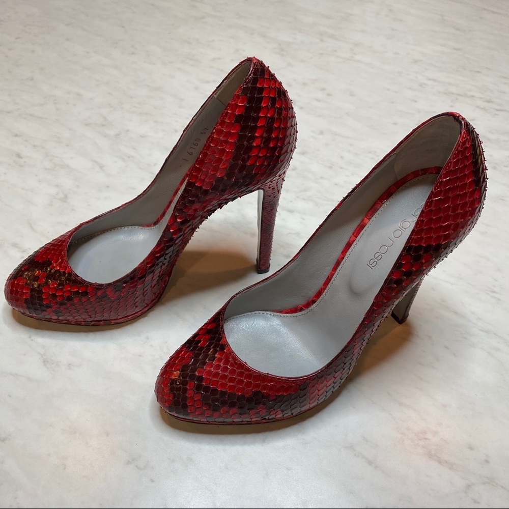 Sergio Rossi Python Heel - Picture 9 of 10
